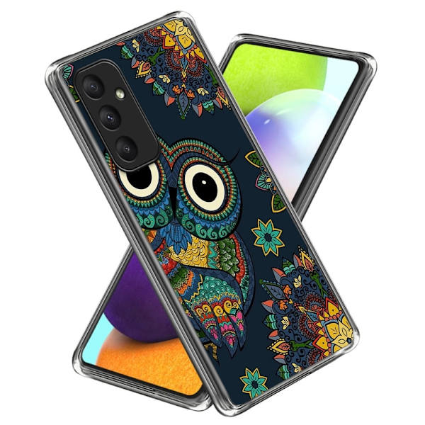 Deco Samsung Galaxy A55 deksel - Ugle Multicolor