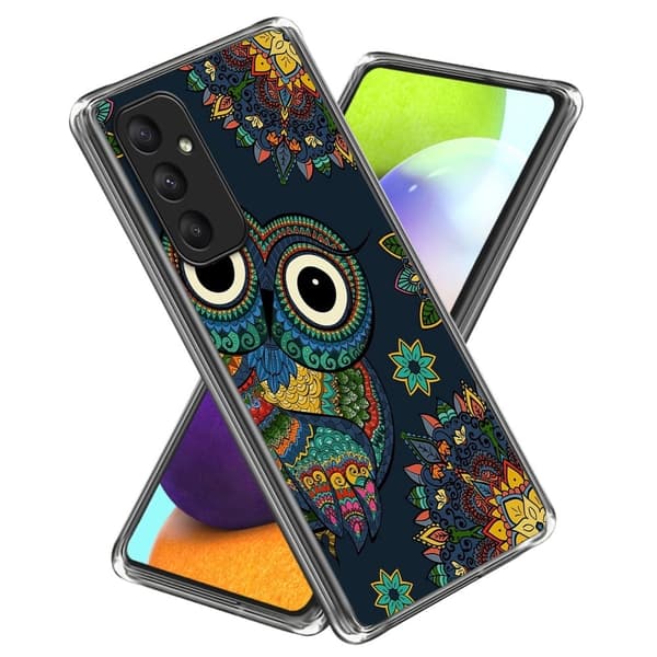 Deco Samsung Galaxy A55 skal - Uggla multifärg