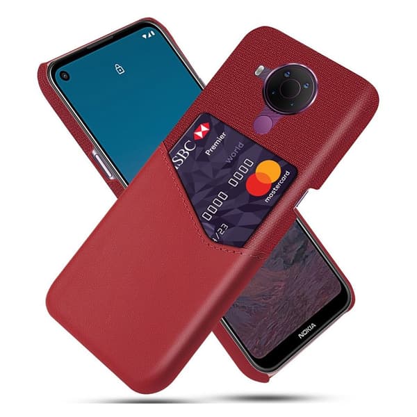 Bofink Nokia 5.4 korttikotelo - Punainen Red