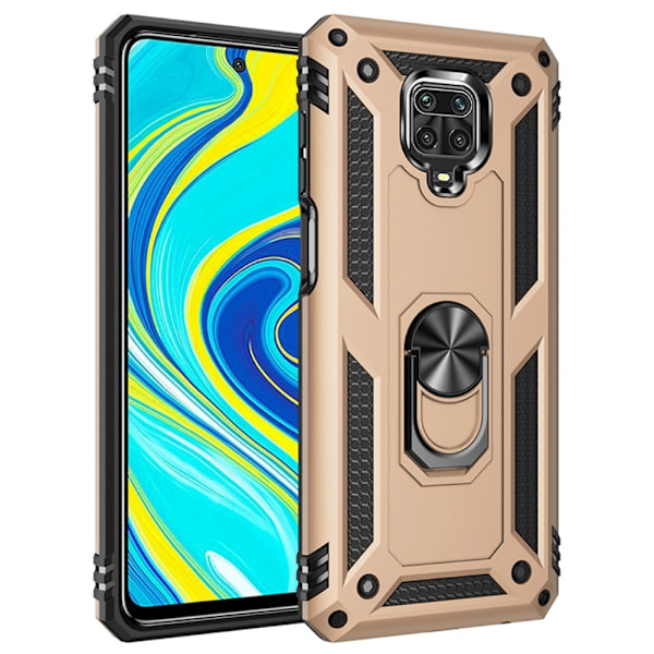 Bofink Combat Xiaomi Redmi Note 9 Pro / 9s Suojakotelo - Kulta Gold