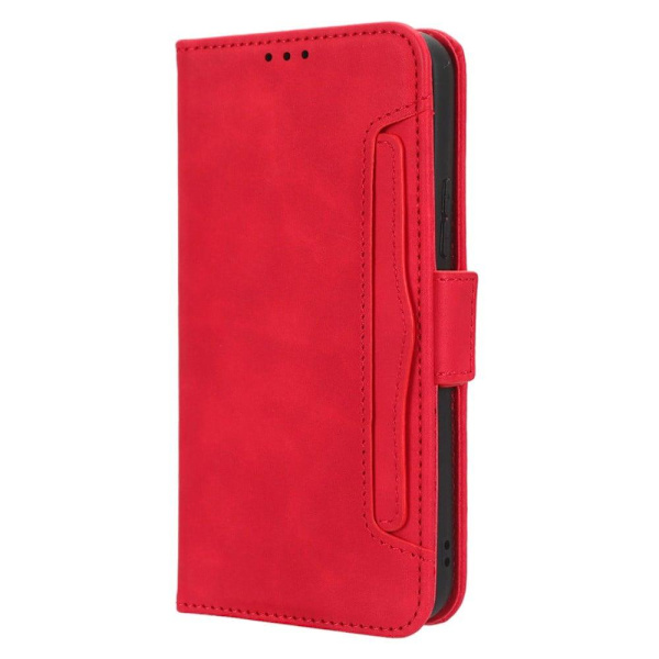 Moderni Nahkalaukku For Samsung Galaxy A34 5G - Punainen Red