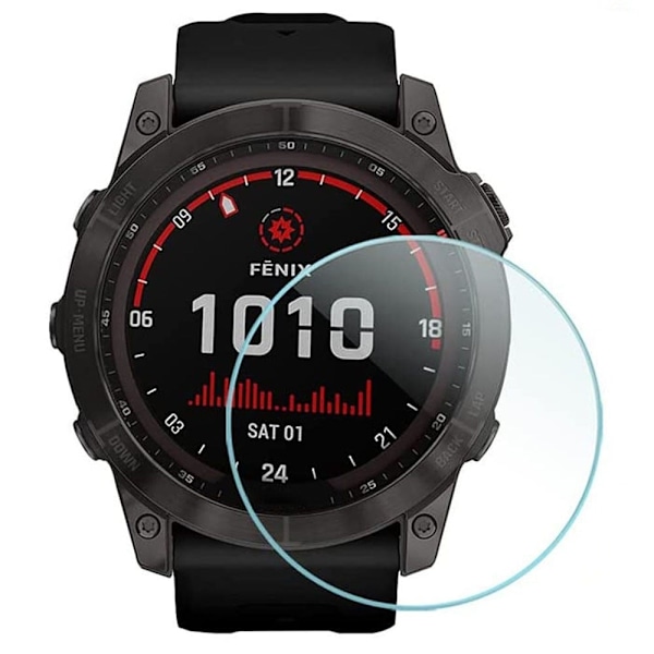 Garmin Fenix 7 0,3 mm skærmbeskyttelse af hærdet glas Transparent