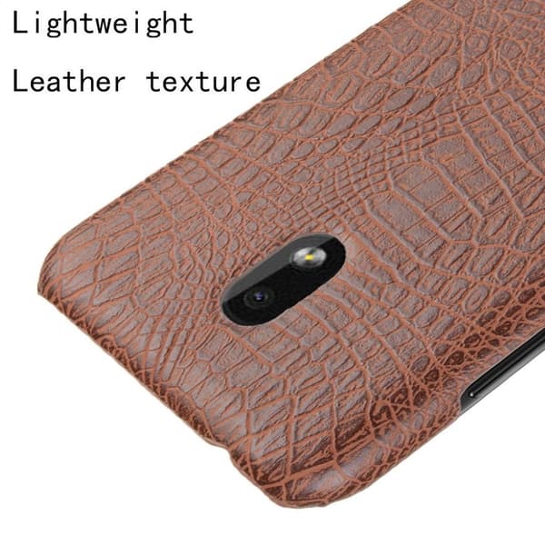 Croco Nokia 2.2 deksel - Brun Brown