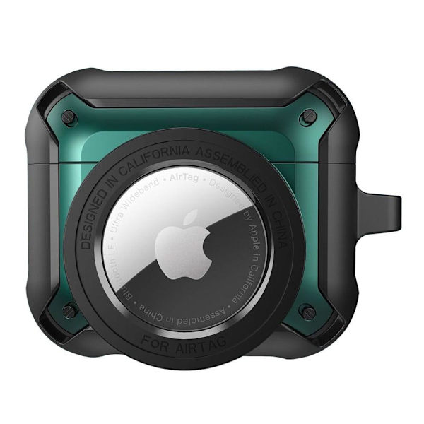 AirPods Pro 2 / AirTags skyddsfodral - Grön Grön
