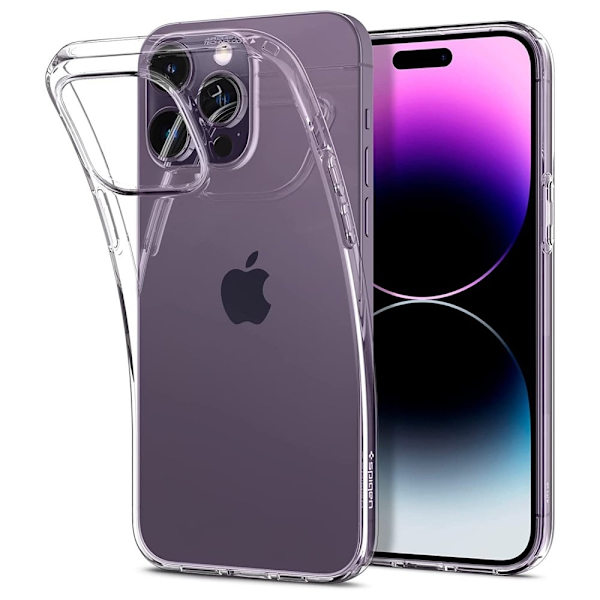 Erittäin ohut läpinäkyvä kotelo iPhone 15 Pro Maxille Transparent