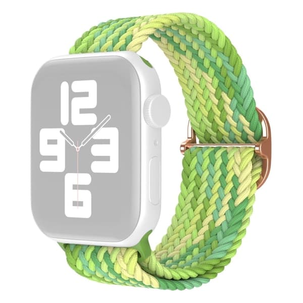Apple Watch (41mm) nylonkellohihna - Gradientti Vihreä Green