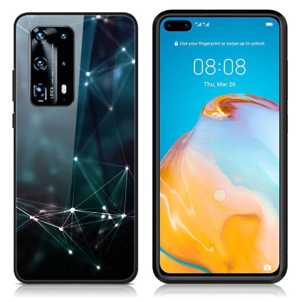 Fantasy Huawei P40 cover - Planets Green