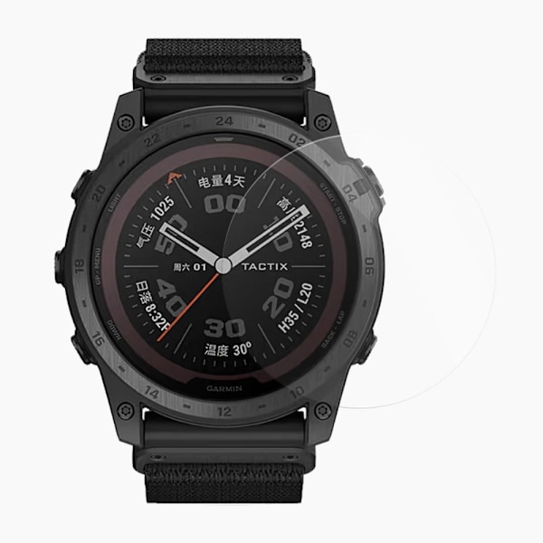 Garmin Tactix 7 / 7 Pro HD kirkas suojakalvo näyttöön Transparent