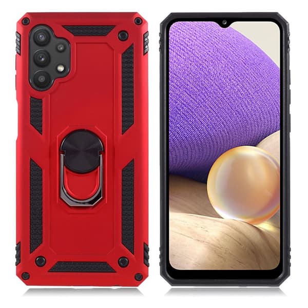 Bofink Combat Samsung Galaxy A32 5G kotelot - Punainen Red