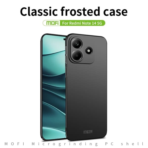 MOFI slim shield til Xiaomi Redmi Note 14 5G - Rød Red