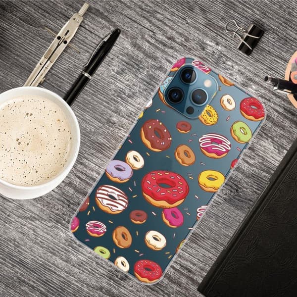 Deco iPhone 13 Pro Max Suojakotelo - Doughnut Multicolor