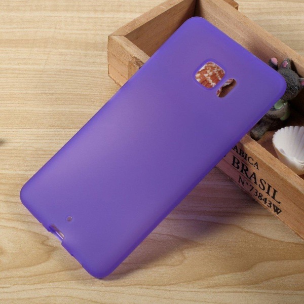 HTC U Ultra Joustava Matta Muovikuori - Violetti Purple