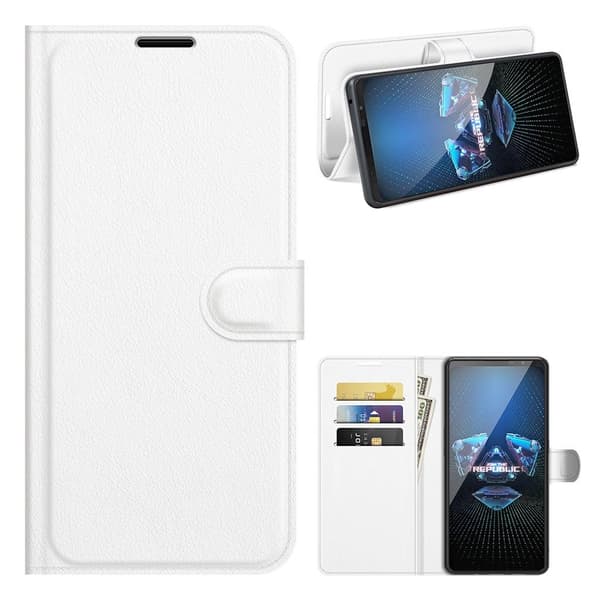 Classic Asus ROG Phone 5 fodral - Vit Vit