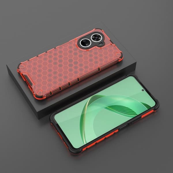Bofink Honeycomb Huawei nova 12 SE kotelot - Punainen Red