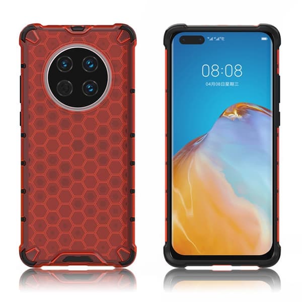 Bofink Honeycomb Huawei Mate 40 kotelot - Punainen Red