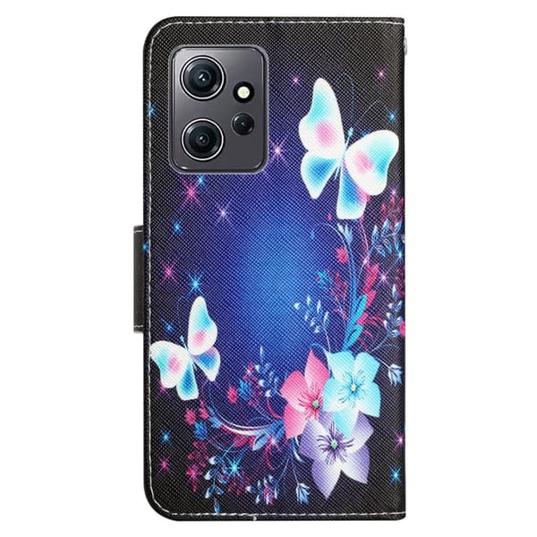 Wonderland Xiaomi Redmi Note 12 Flippetui - Sommerfugl Blue