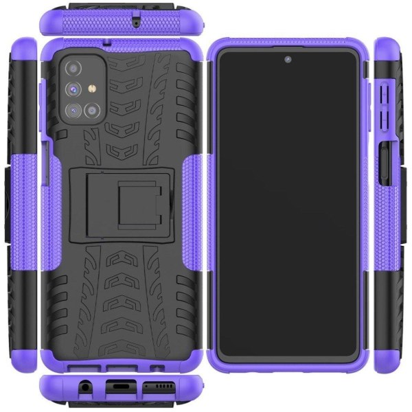 Offroad etui - Samsung Galaxy M31s - lilla Purple