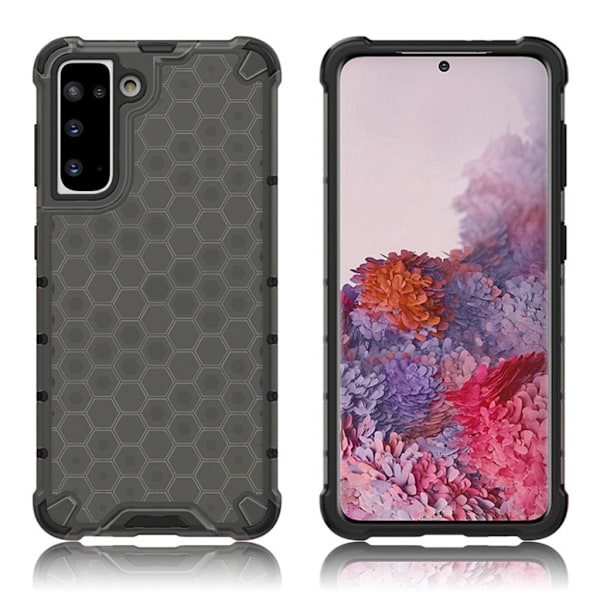 Bofink Honeycomb Samsung Galaxy S21 etui - sort Black