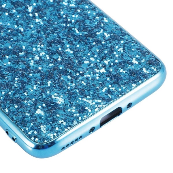 Glitter OnePlus 8 kuoret - Sininen Blue