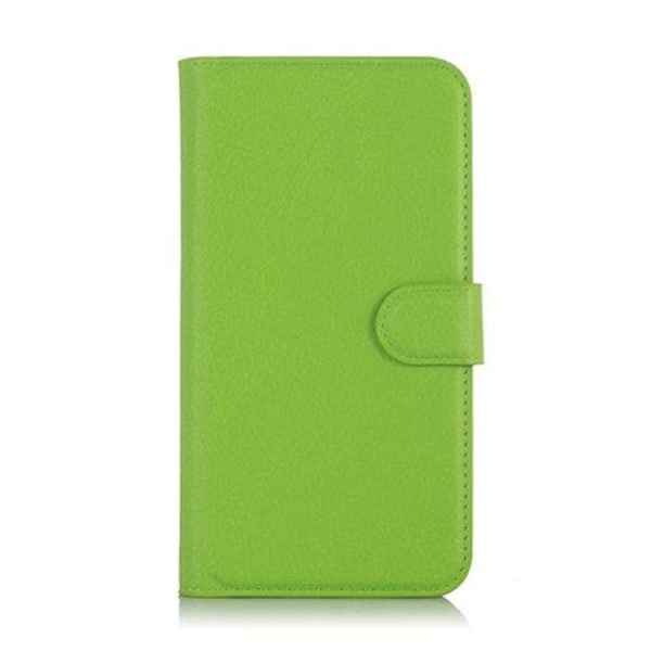 Kvist Microsoft Lumia 550 Läderfodral med Ställ - Grön Grön