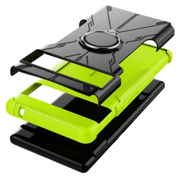 Kickstand-cover med magnetisk plade til Google Pixel 6 Pro - Grøn Green