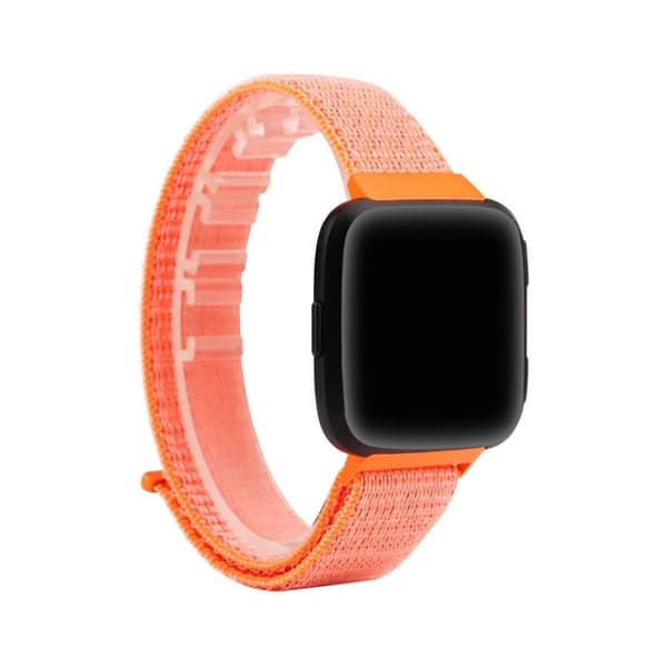 Fitbit Versa klockarmband nylon träningsklocka - Orange Orange