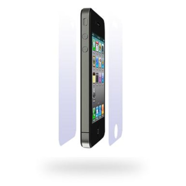 iPhone 4S Heltäckande Displayskydd (3 Stycken) Transparent