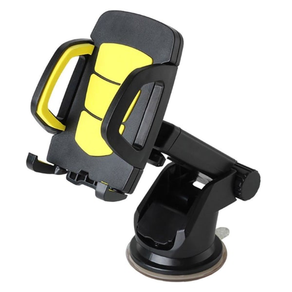 Universal X0403 rotatable telescopic phone mount holder - Yellow Gul