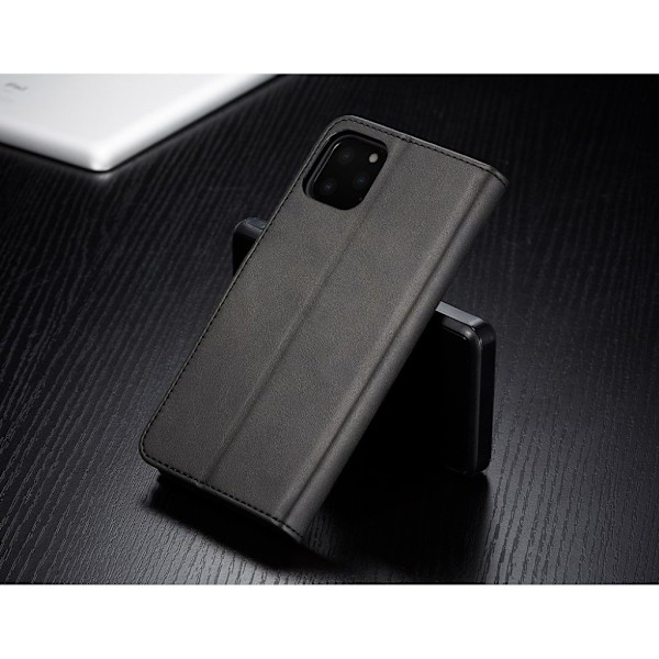 LC.Imeeke läder iPhone 11 Pro fodral - Svart Svart