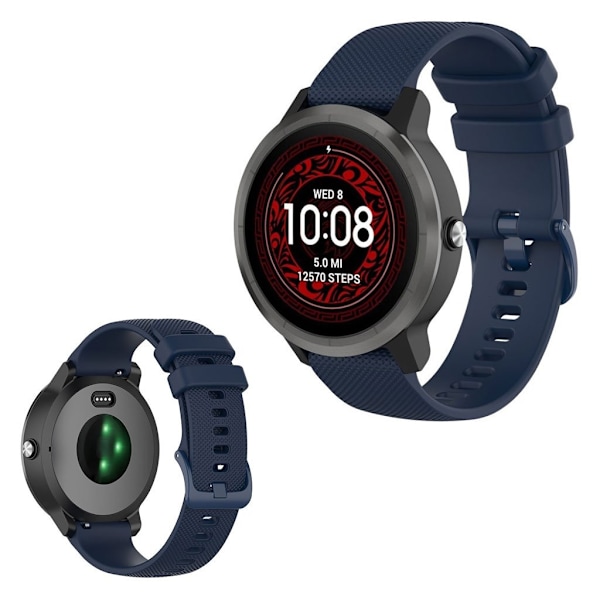 Garmin Vivoactive 3 / 3 Music / Venu silikone Urrem - Marineblå Blue