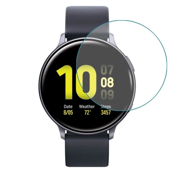 Samsung Galaxy Watch Active 2 - 44mm hållbar skärmskydd Transparent