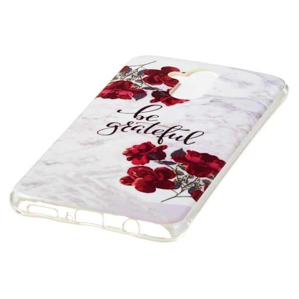 Huawei Mate 20 Lite Marmori IMD kuviollinen joustava silikooninen takasuoja kuori - Tyyli W Multicolor