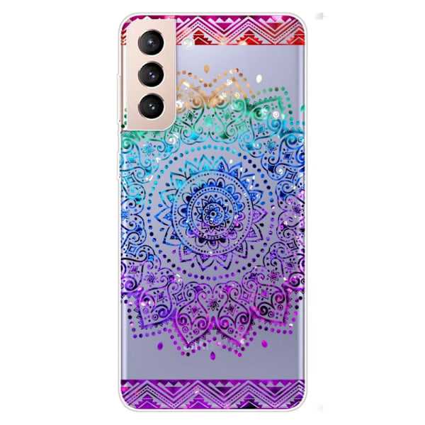 Deco Samsung Galaxy S22 skal - Färgglatt Mandala-Mönster multifärg