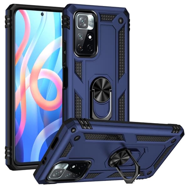 Bofink Combat Xiaomi Redmi Note 11T 5G / Xiaomi Redmi Note 11S 5G skal - Blå Blå
