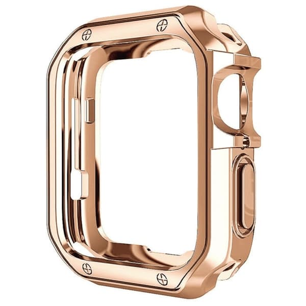 Apple Watch (45mm) cool cover - Rødguld Pink