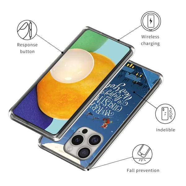 Vibe iPhone 16 Pro deksel - Style B Blue