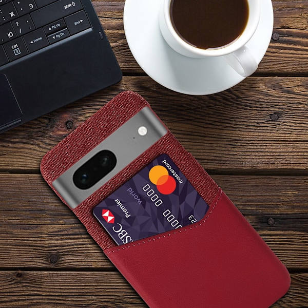 Bofink Google Pixel 7a Kort Cover - Rød Red