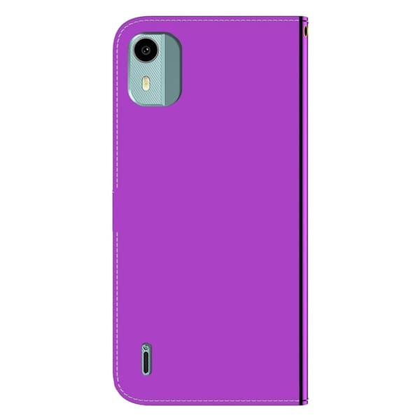 Mirror Nokia C12 Plus / C12 Pro / C12 Läppäkotelo - Violetti Purple