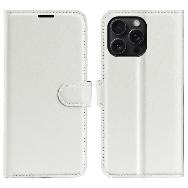 Classic iPhone 16 Pro fodral - Vit Vit