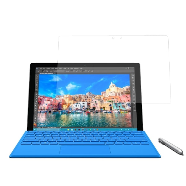 0.3mm Skærmbeskyttelse til Microsoft Surface Pro 4 Transparent