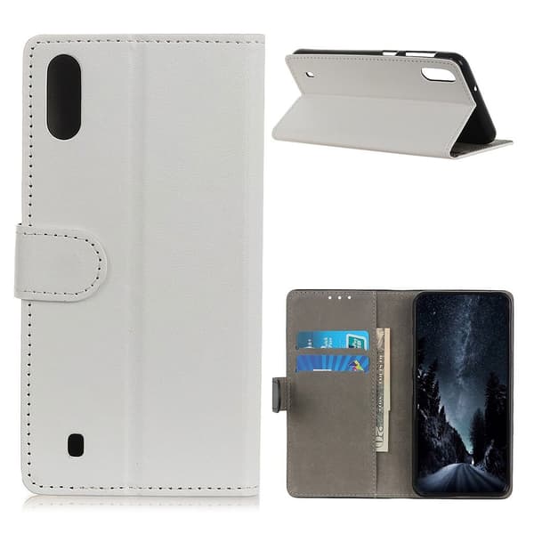 Classic ZTE Blade A3 (2019) fodral - Vit Vit