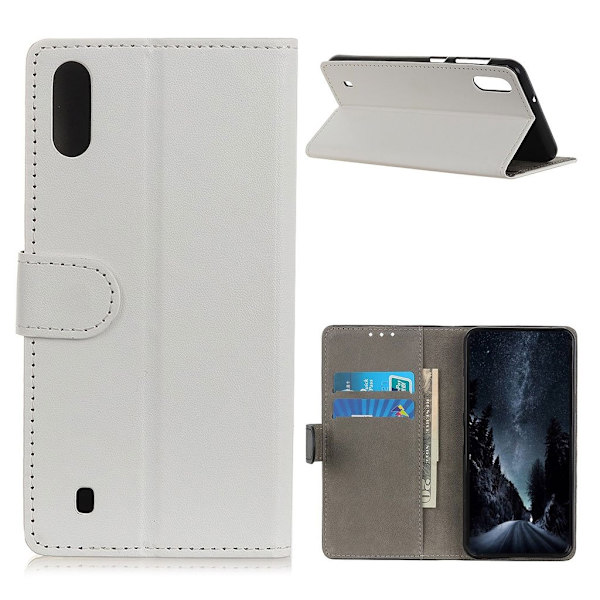 Classic ZTE Blade A5 2019 flip case - Hvit White