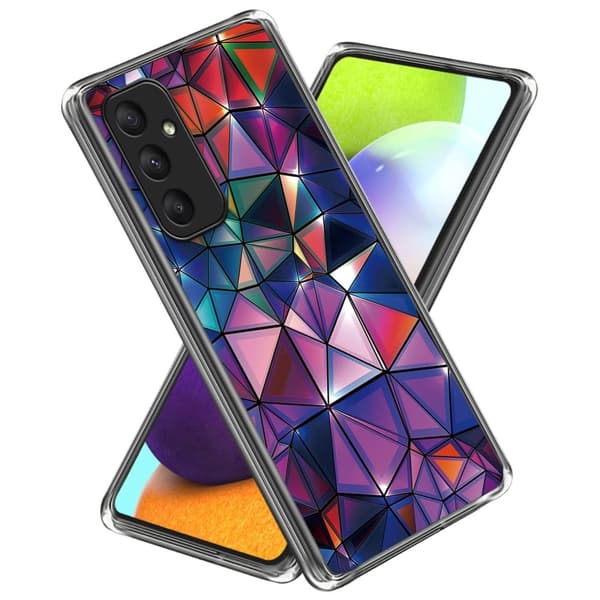 Deco Samsung Galaxy A35 skal - Triangel multifärg