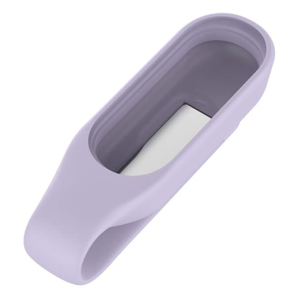 Xiaomi Mi Band 5 silikonspänne ram - Ljuslila Lila