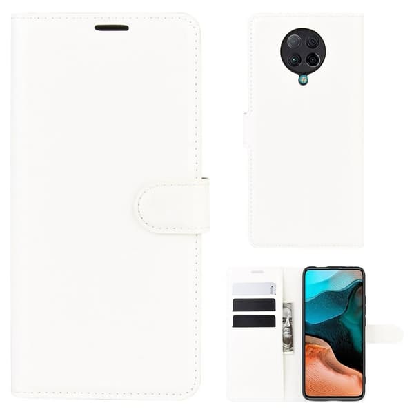 Classic Xiaomi Poco F2 Pro / Redmi K30 Pro Flippetui - Hvit White