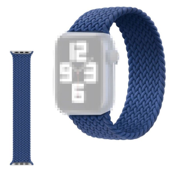 Apple Watch Series 6 / 5 40mm nylon watch band - Sky Blue / Size Blå