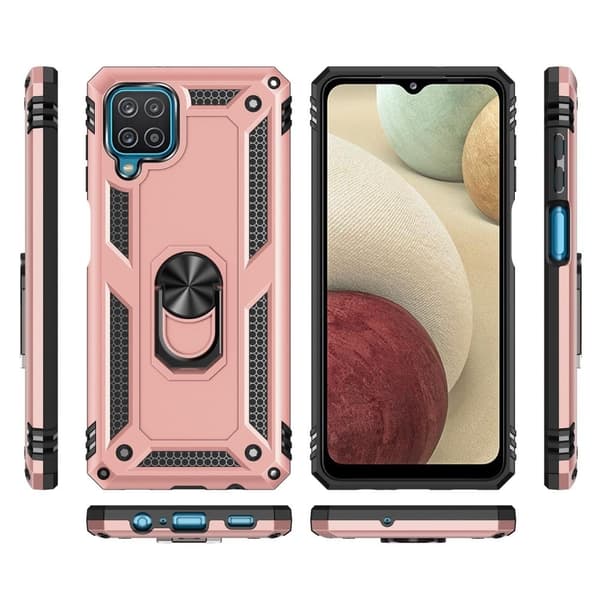 Bofink Combat Samsung Galaxy M33 5g Etui - Rødguld Pink