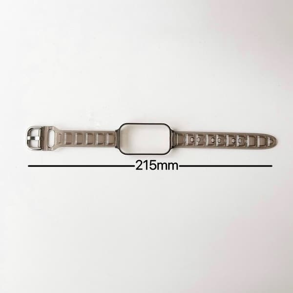 Xiaomi Redmi Watch 2 Erstatning Ice Cube Texture Fleksibel klokkerem - Te Brun Brown