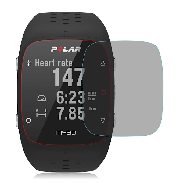 Polar M430 TPU screen protector Transparent