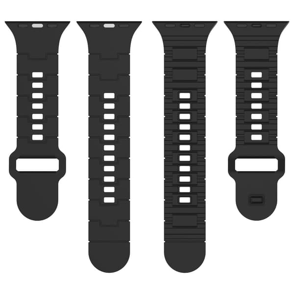 Silikoniranneke Apple Watch Series 8 (41mm) - Punainen Red
